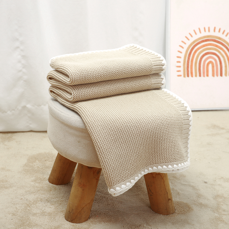 Baby Sleep Sack - Cotton Newborn Baby Blankets Knitted Boy