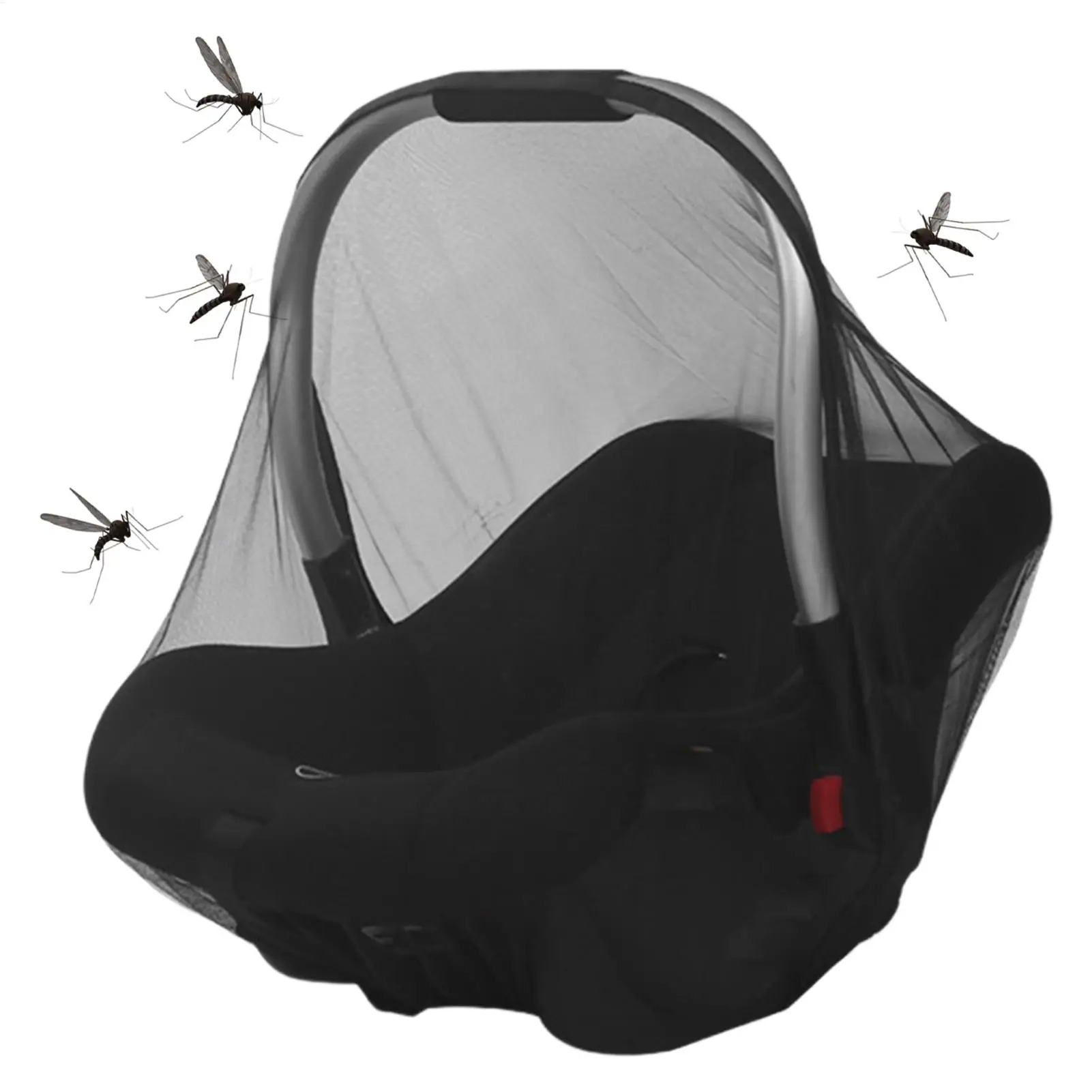 Infant Car Seat Cover - Baby Stroller Basket Mosquito Net Newborn