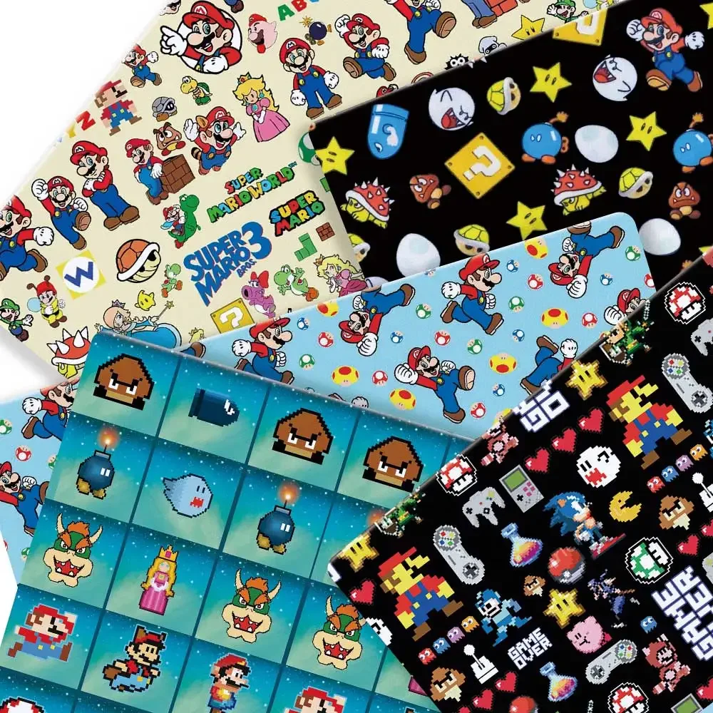 Baby Products In Japan - Mario game Fabric140*50cm Handmade Sewing Patchwork