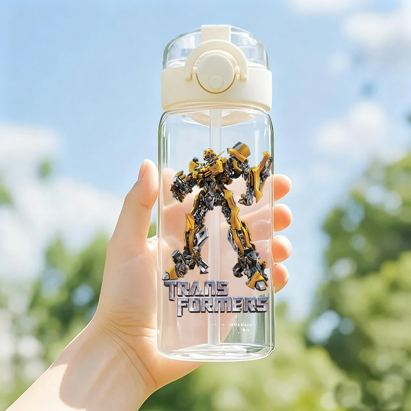 Portable Bottle Warmer - 400ml Transformers Boy Girl Water Bottle