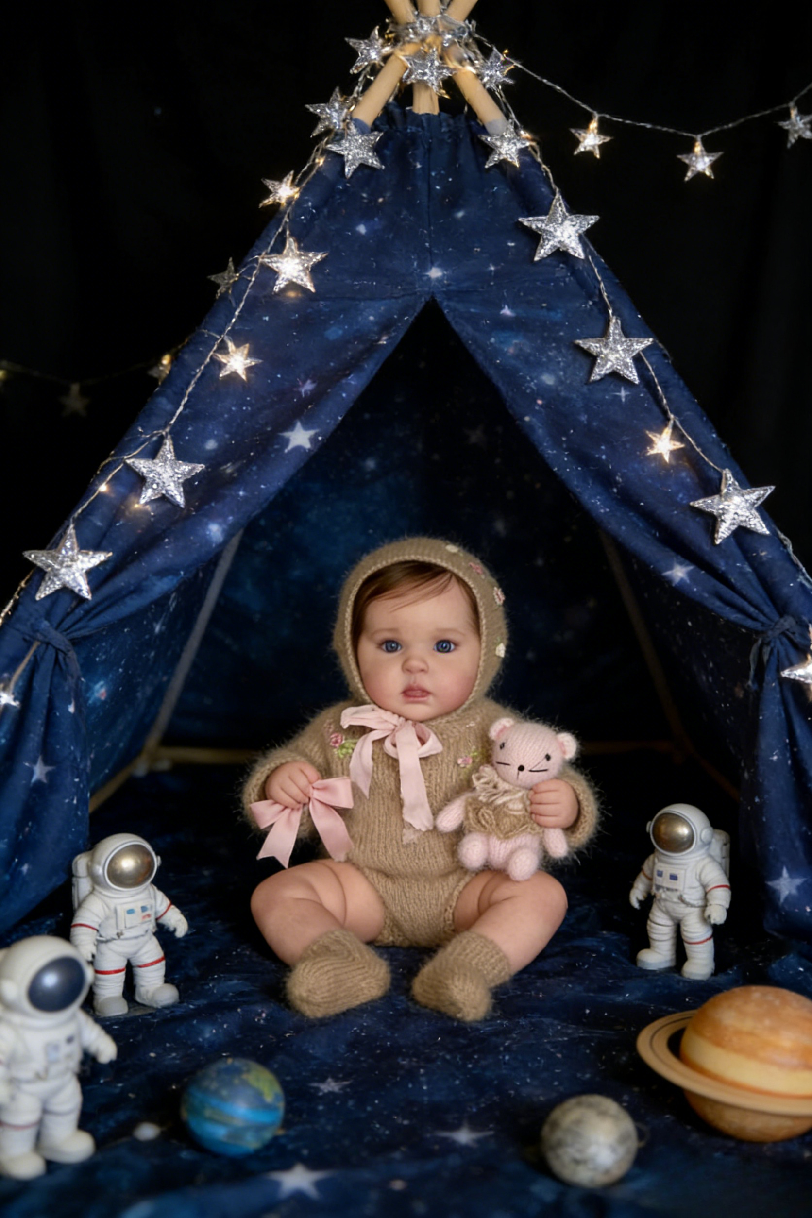 Baby Products Pictures - Lifelike Newborn Baby Doll, Handmade 3D