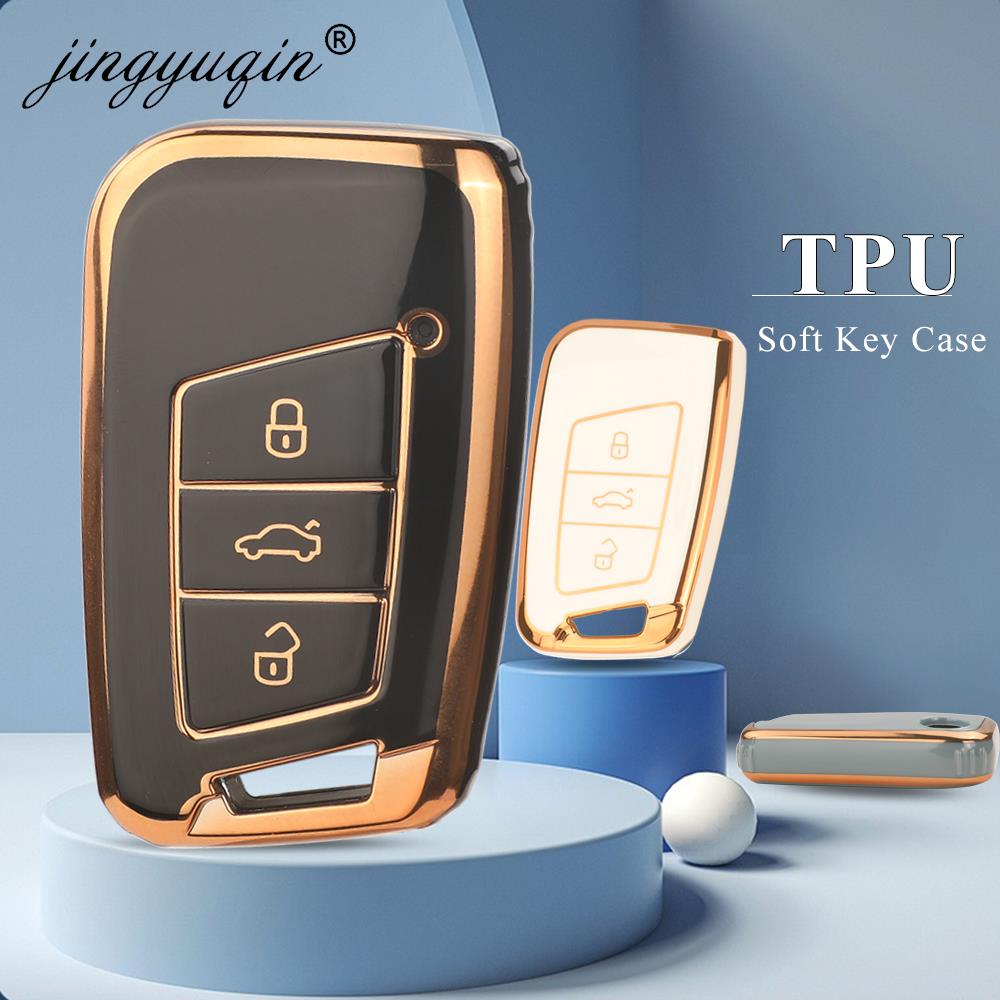 Infant Car Seat Cover - jingyuqin TPU Smart 3Button Car Key