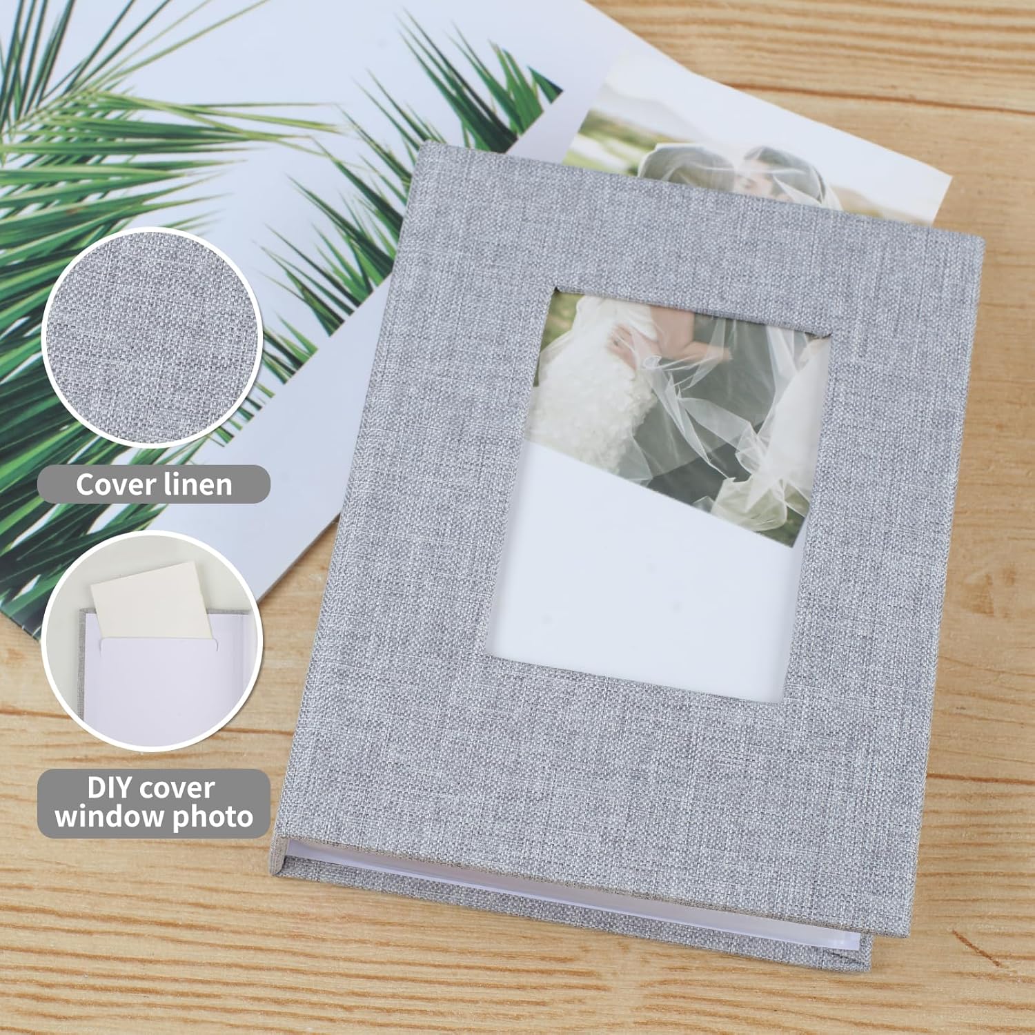 2 Pack Photo Album 4x6 Linen C - Baby Products Pictures incelemesi ve fiyatı