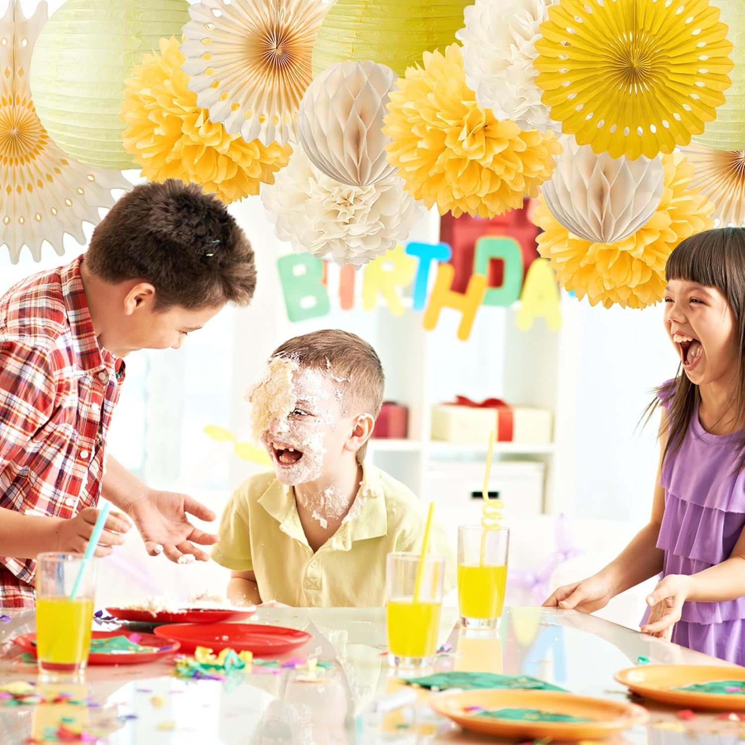 Yellow Party Decorations Yello - Baby Products Lotion incelemesi ve fiyatı