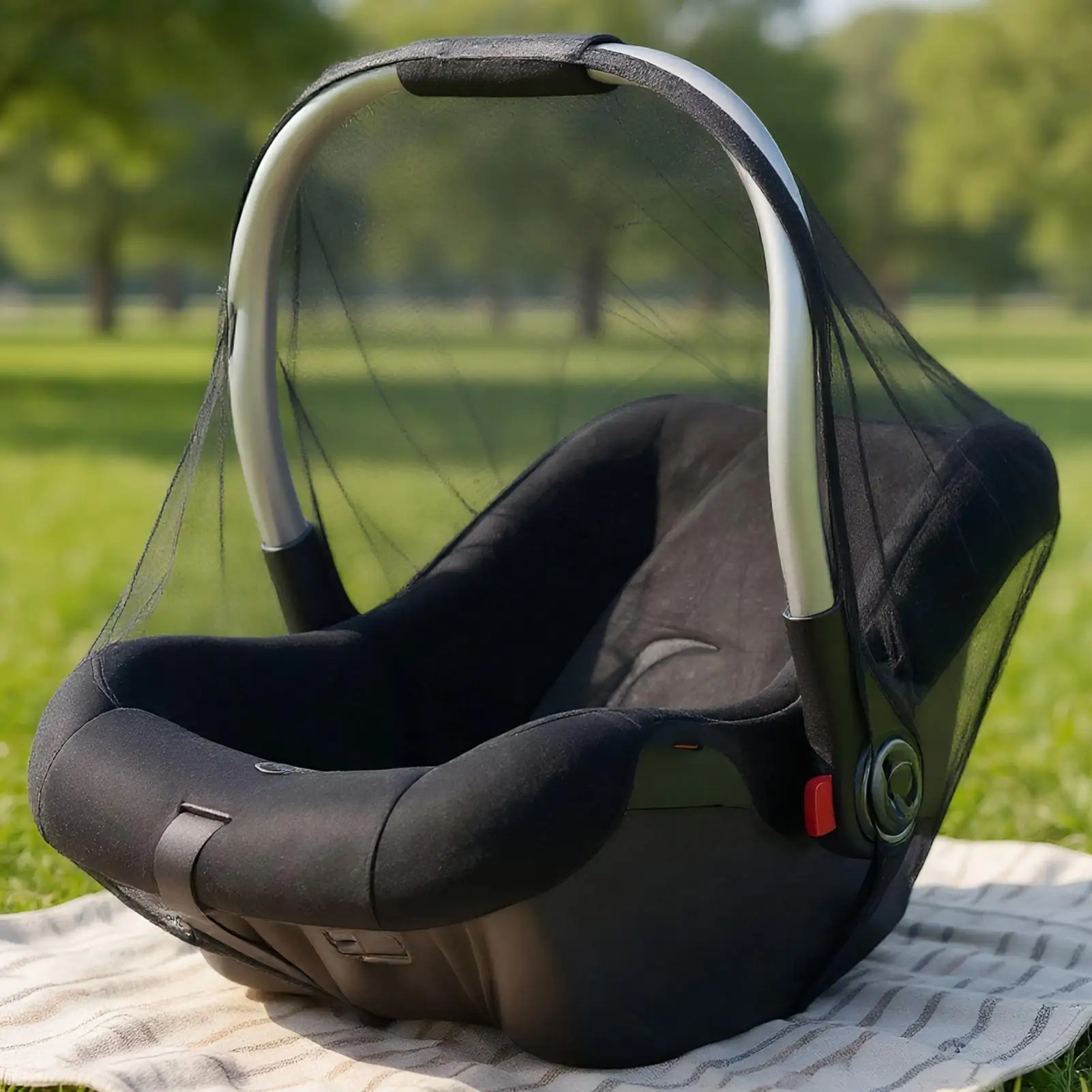 Baby Stroller Basket Mosquito  - Infant Car Seat Cover incelemesi ve fiyatı