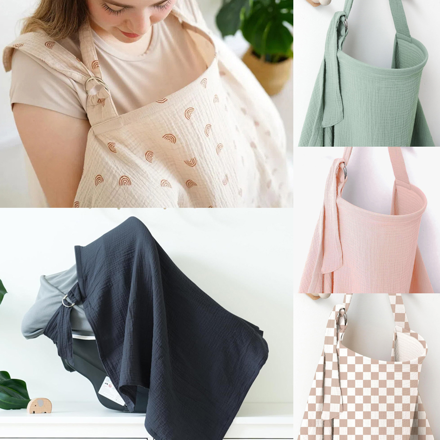Muslin Breastfeeding Cover Por - Infant Car Seat Cover incelemesi ve fiyatı