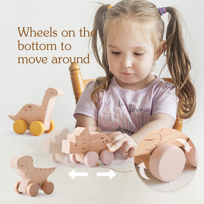 1PC Baby Toy Beech Wood Block  - Baby Products Natural incelemesi ve fiyatı