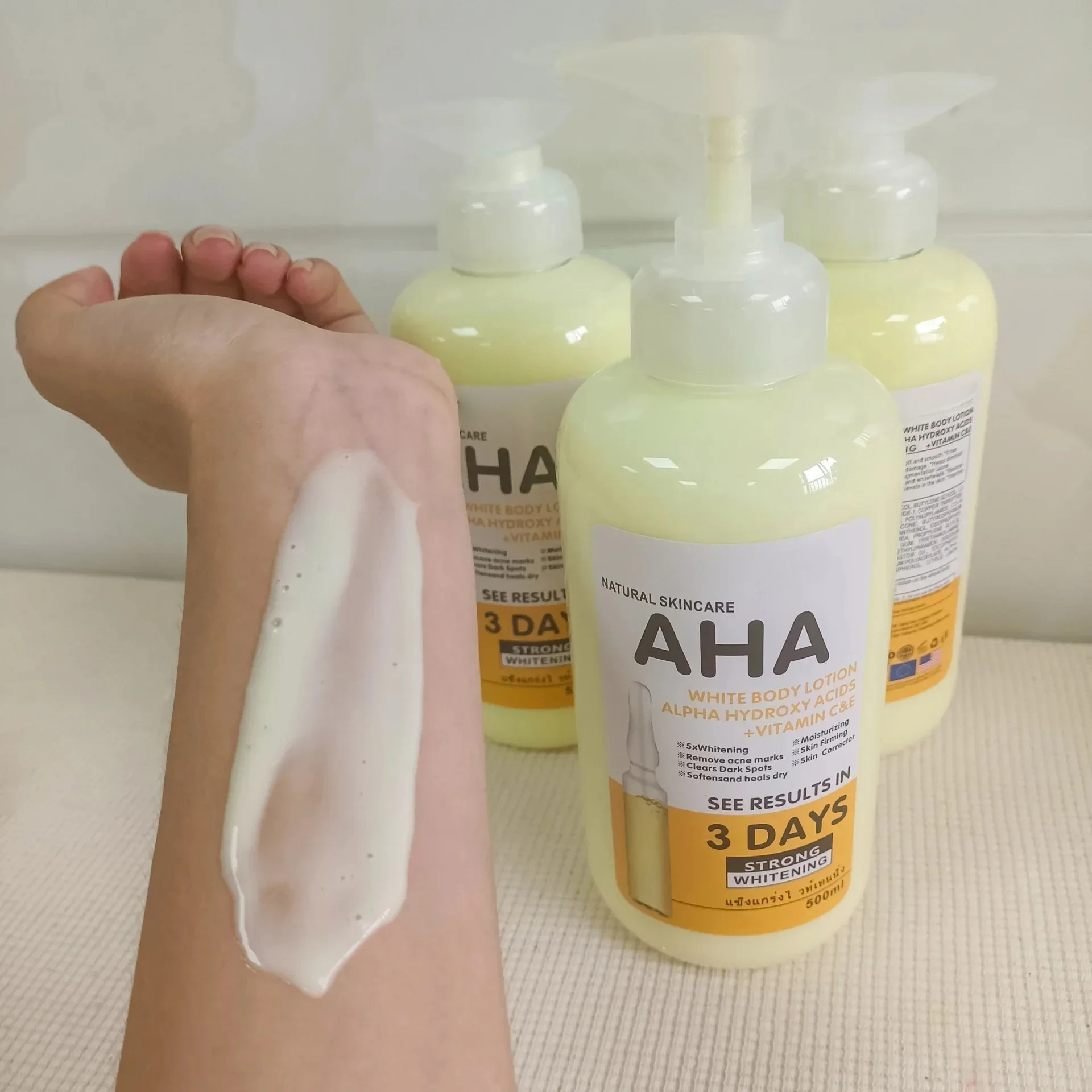 500ml Whitening Body Cream Hyd - Baby Products Lotion incelemesi ve fiyatı