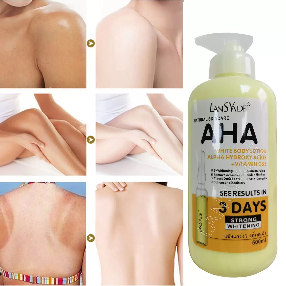 500ml Whitening Body Cream Hyd - Baby Products Lotion incelemesi ve fiyatı