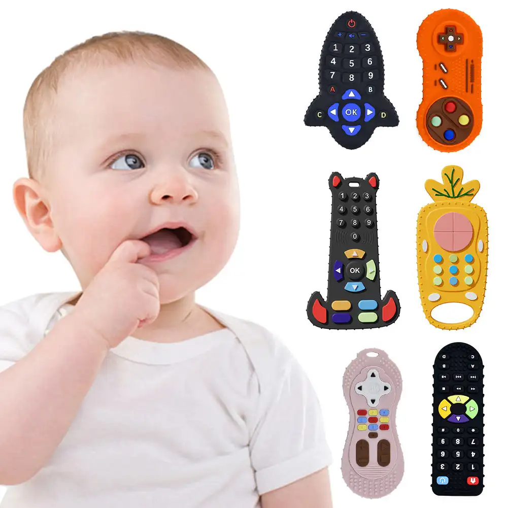 Baby Silicone Teether Toys Rem - Baby Products Natural incelemesi ve fiyatı