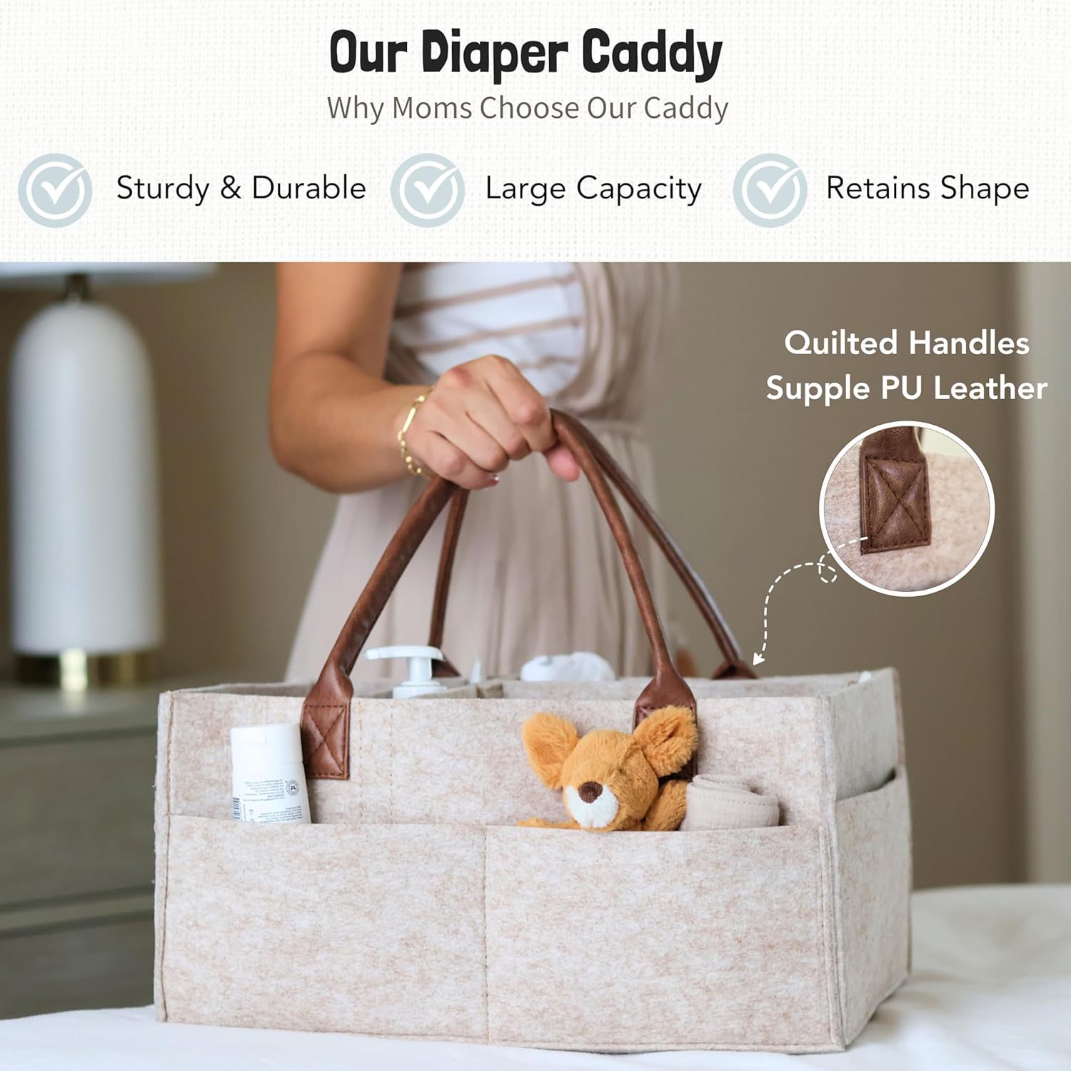 Baby Felt Storage Nursery Orga - Baby Products Basket incelemesi ve fiyatı