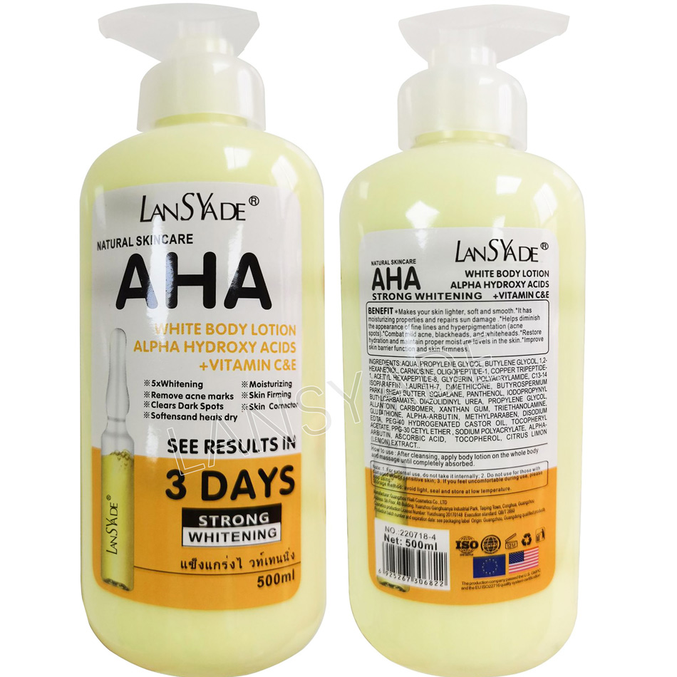 500ml Whitening Body Lotion AL - Baby Products Lotion incelemesi ve fiyatı