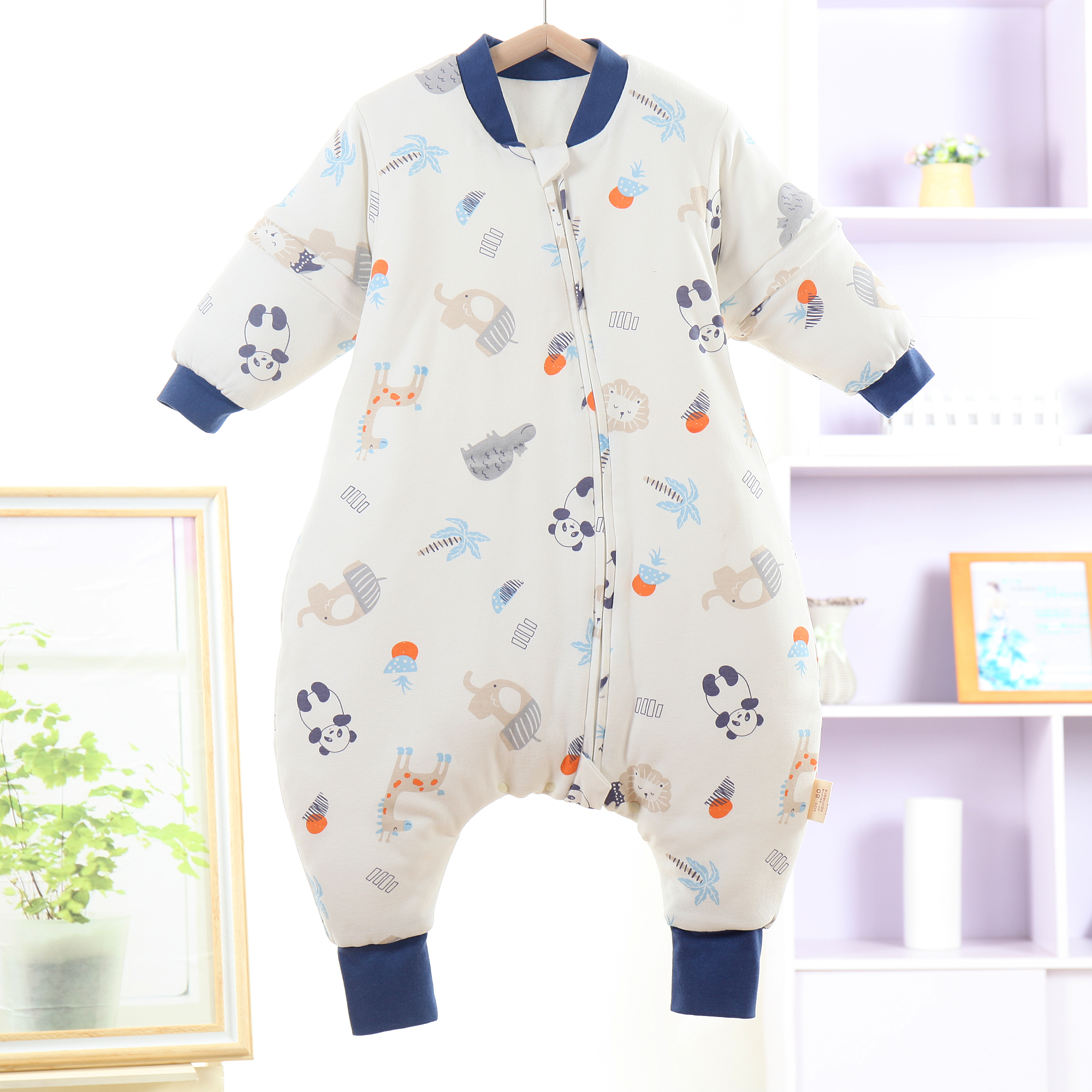 Cute Cartoon Pattern Split-Leg - Baby Sleep Sack incelemesi ve fiyatı