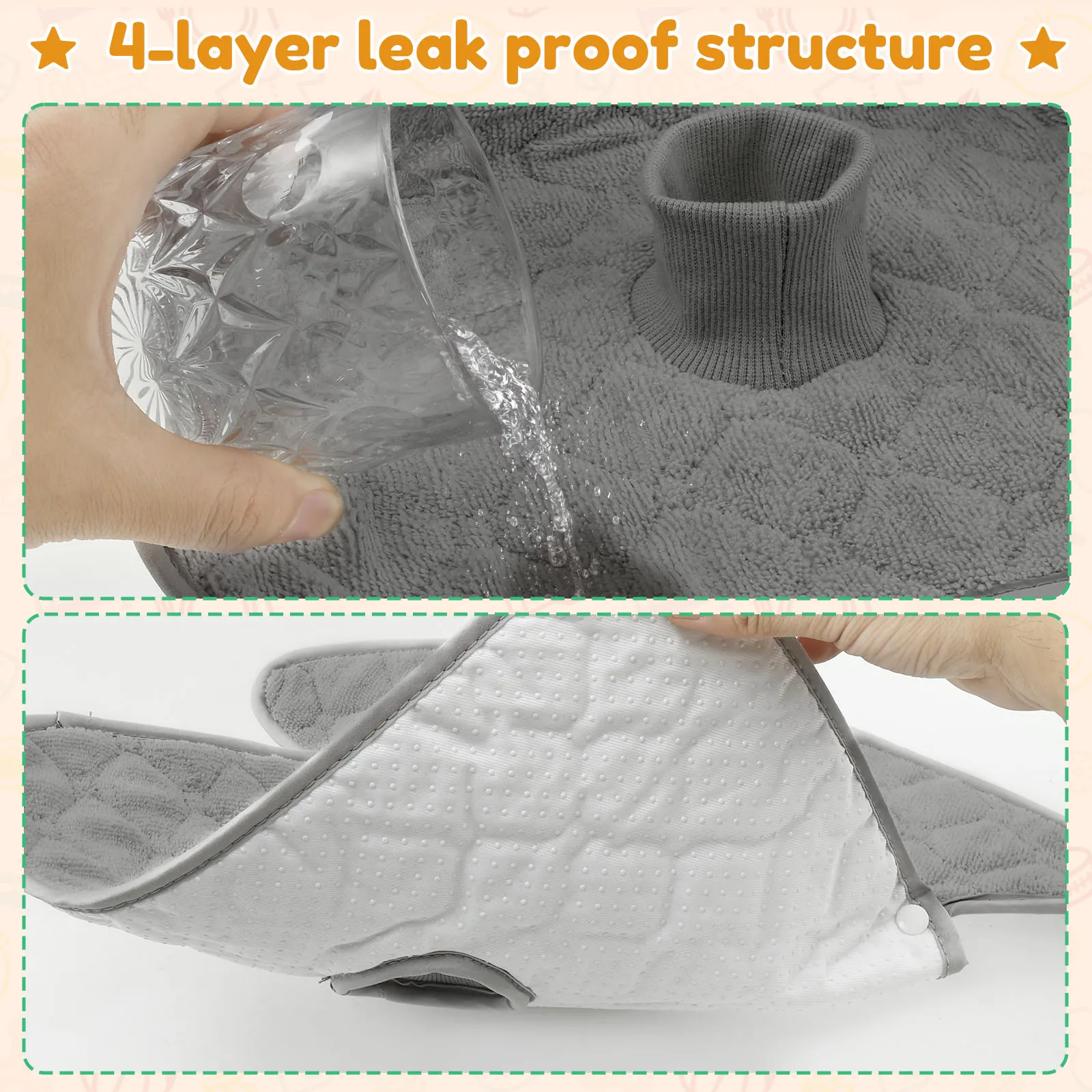 2 Pcs Baby Piddle Pad Polyeste - Infant Car Seat Cover incelemesi ve fiyatı