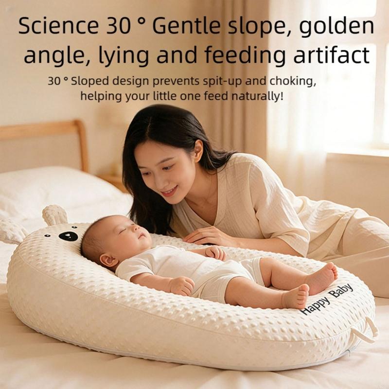 Baby Dotted Incline Pillow Car - Nursing Pillow Breastfeeding incelemesi ve fiyatı