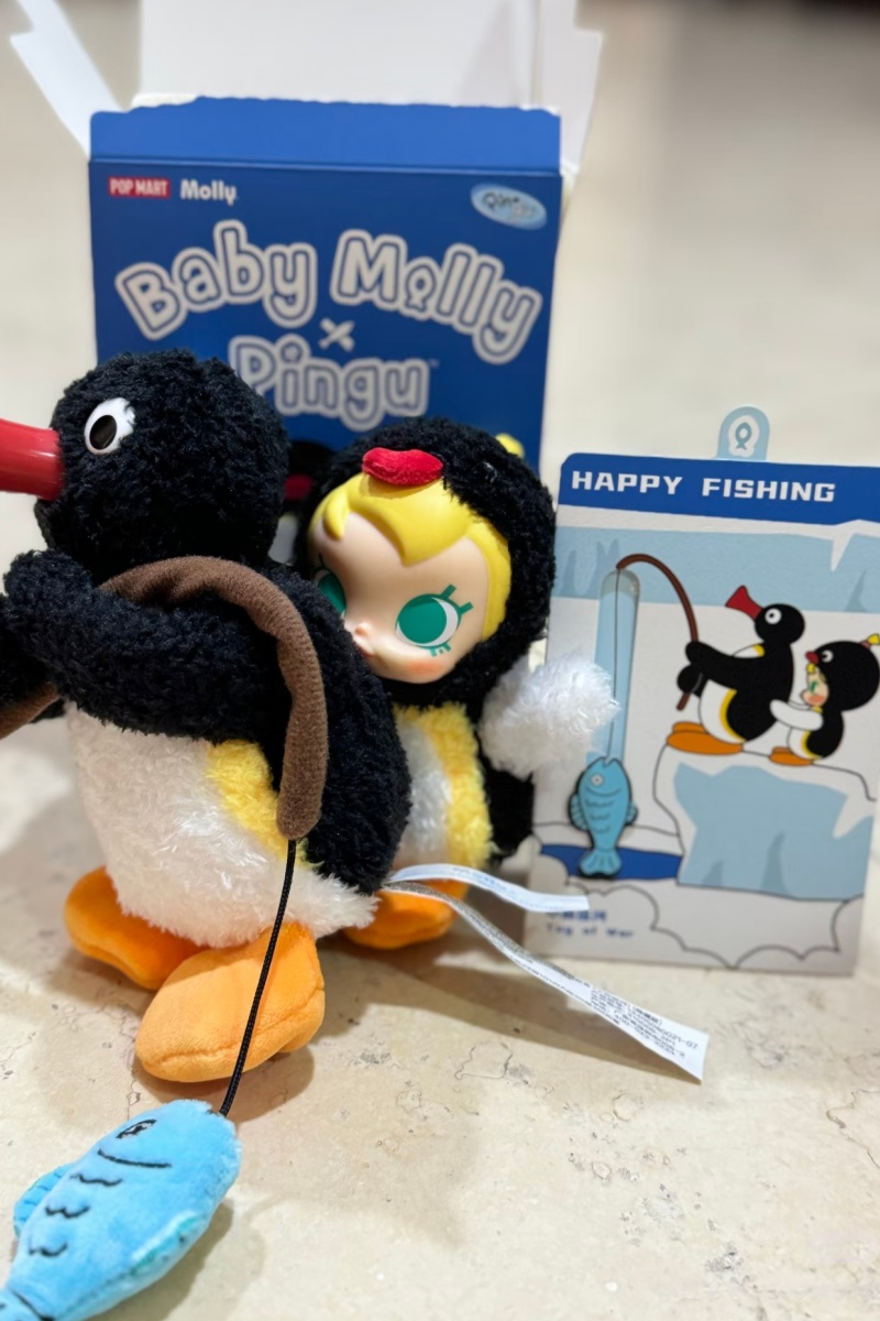 POP MART Baby Molly X Pingu Ha - Baby Products China incelemesi ve fiyatı