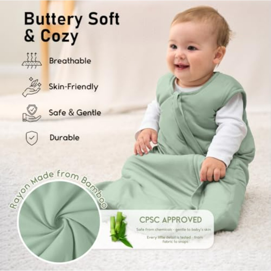 Yoofoss Rayon Made from Bamboo - Baby Sleep Sack incelemesi ve fiyatı