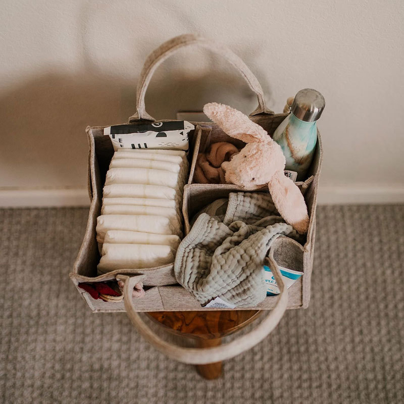 Diaper Caddy - Nursery Storage - Baby Products Basket incelemesi ve fiyatı