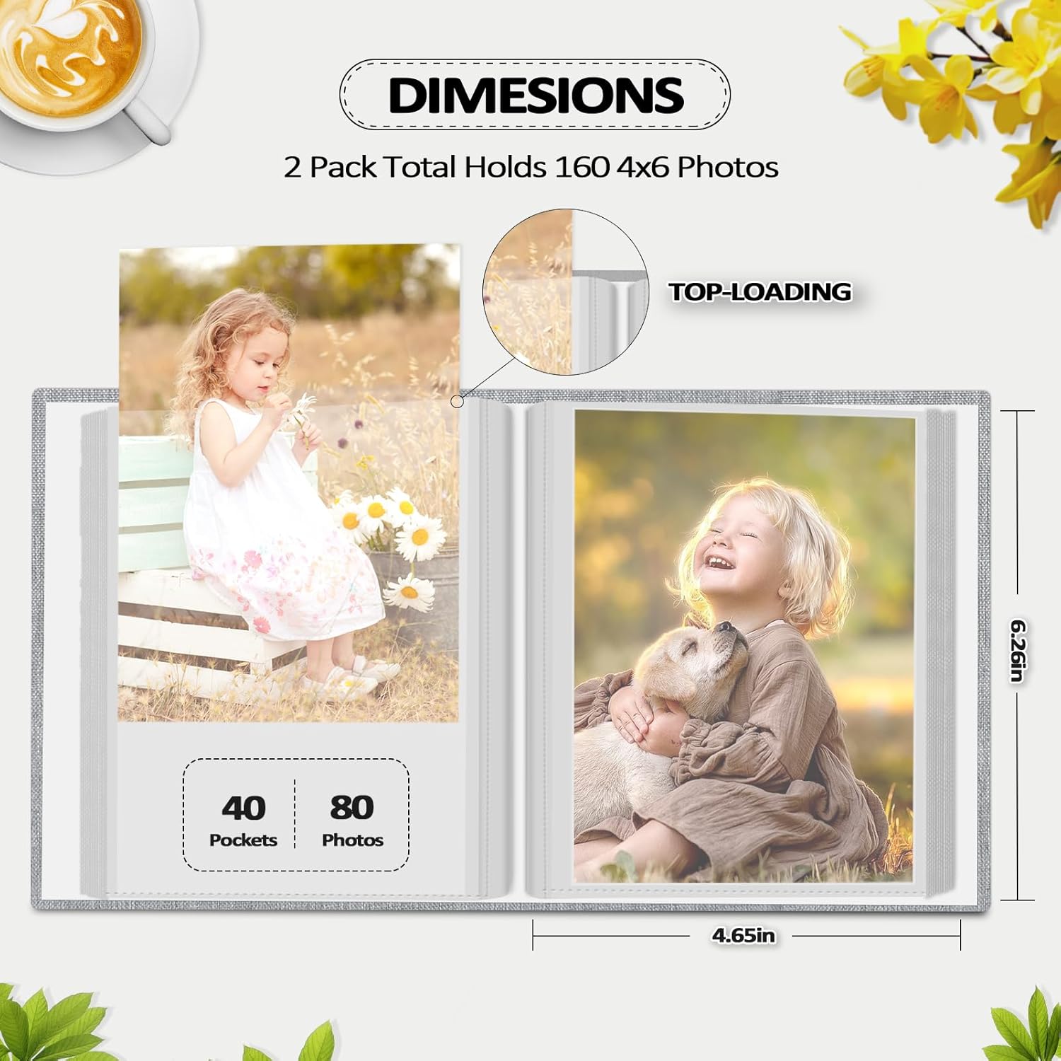 2 Pack Photo Album 4x6 Picture - Baby Products Pictures incelemesi ve fiyatı