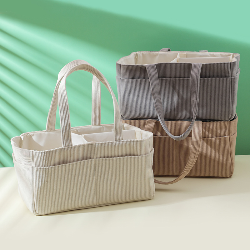 New Corduroy Diaper Caddy Orga - Baby Products Basket incelemesi ve fiyatı