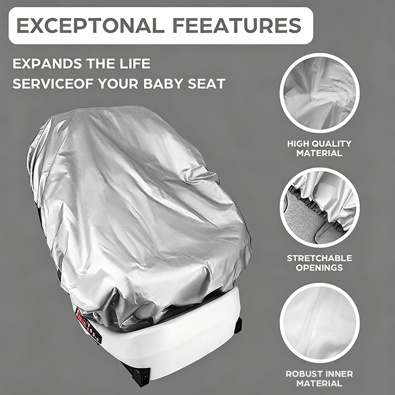 1PC Baby Car Seat Sun Shade Co - Infant Car Seat Cover incelemesi ve fiyatı