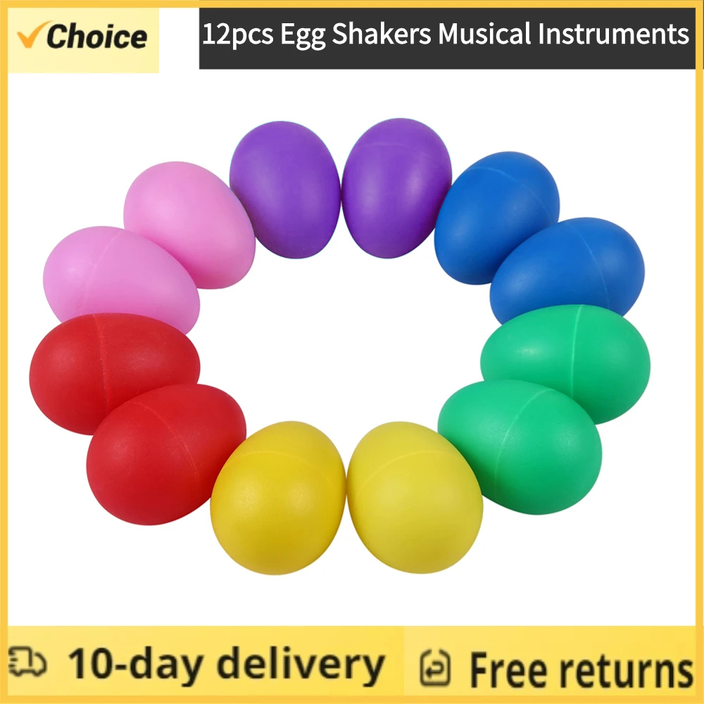 12PCS Easter Egg Shakers for K - Baby Products Basket incelemesi ve fiyatı
