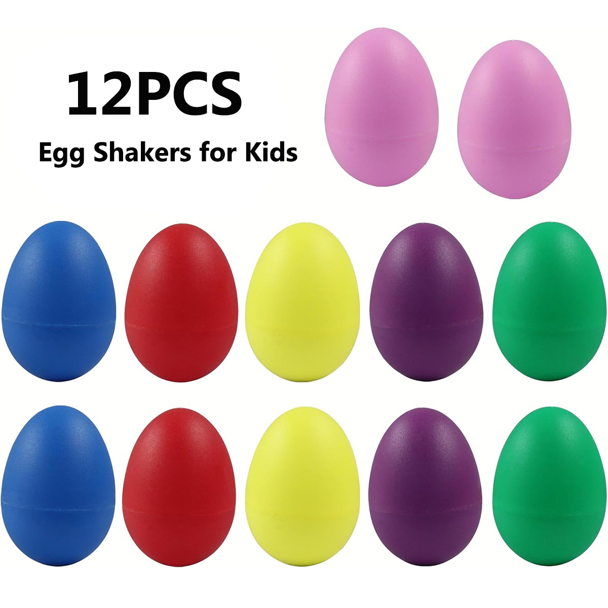 12PCS Easter Egg Shakers for K - Baby Products Basket incelemesi ve fiyatı