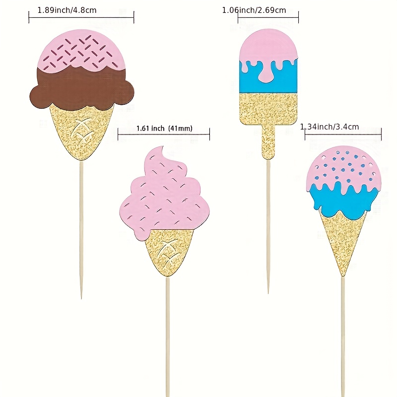 12Pc Glitter Ice Cream Cupcake - Baby Products Lotion incelemesi ve fiyatı